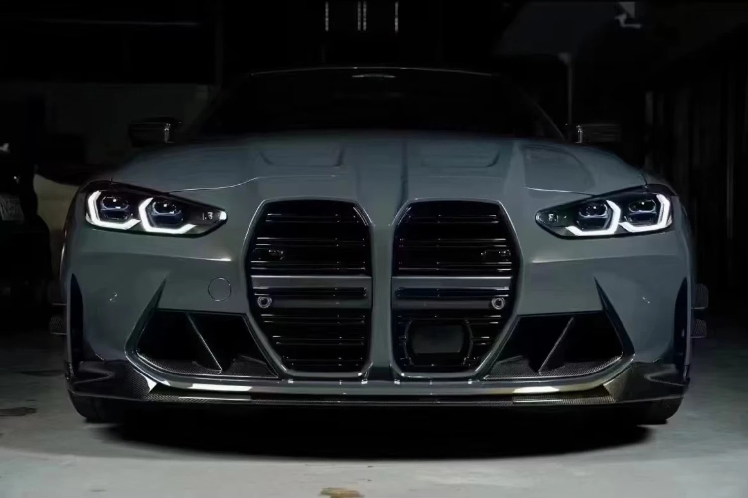 High Quality Fast Delivery Whole Sale Price Dry Carbon Fiber M Performance Bumper Vents Body Kits for  M3/M4/G80/G82
